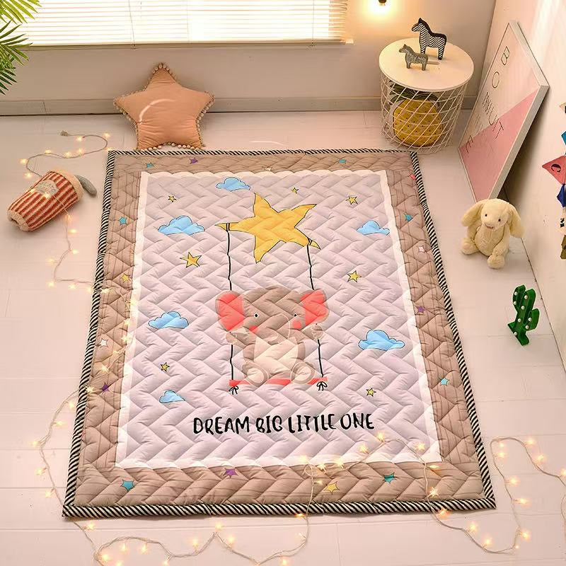 Quilted Children Play Mat Baby Anti Skid Crawling Mat - Just Kidding Store