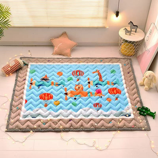 Quilted Children Play Mat Baby Anti Skid Crawling Mat - Just Kidding Store