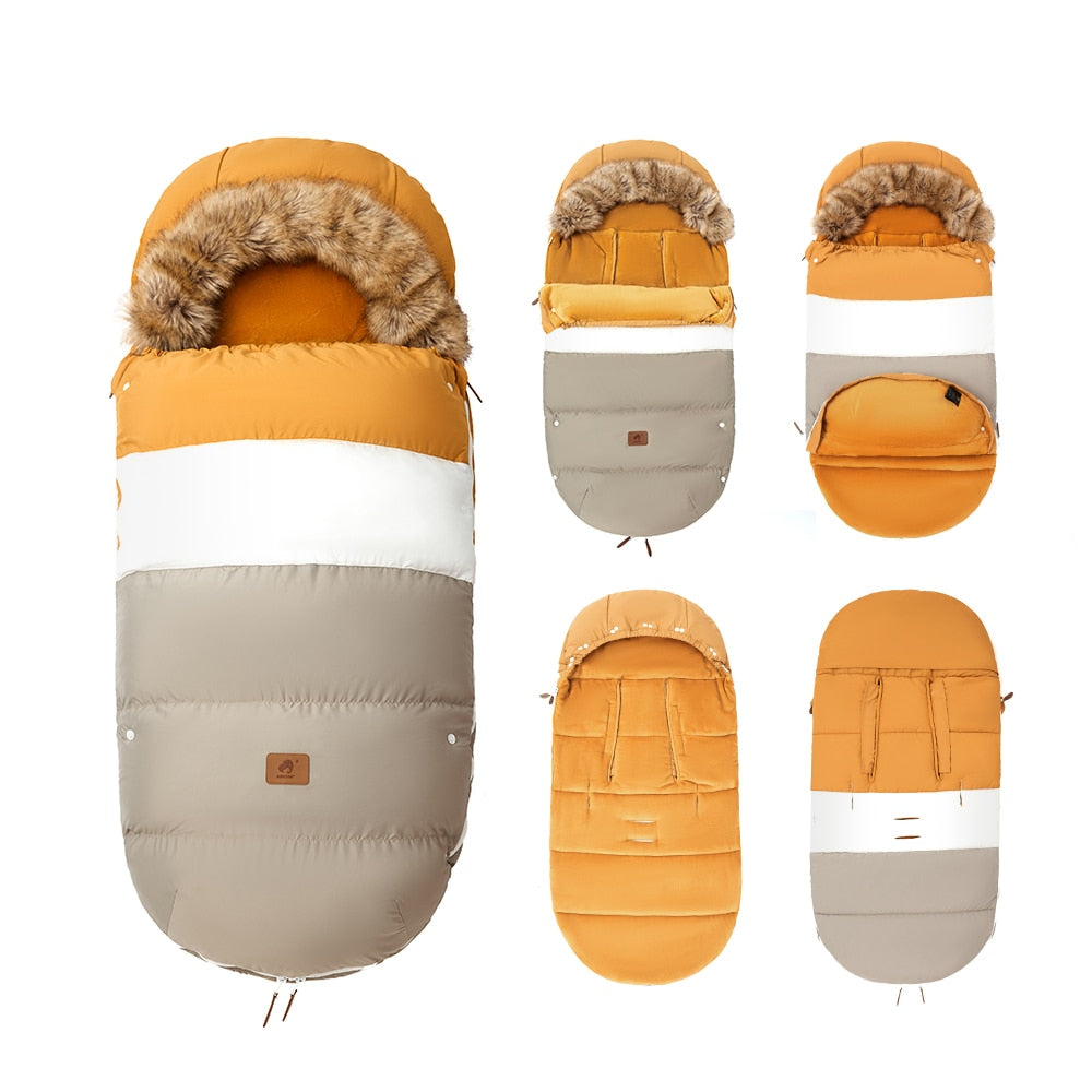 Winter Windproof Footmuff - Pram Sleepsack