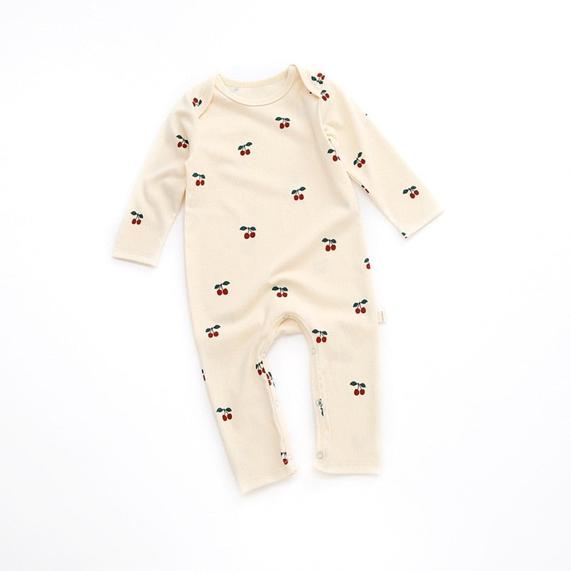 Boho Floral Print Baby Infant Romper - Just Kidding Store