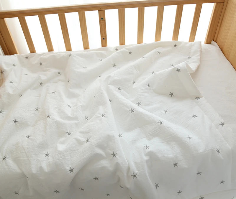 Embroidered Cotton Muslin Bedspread - Just Kidding Store