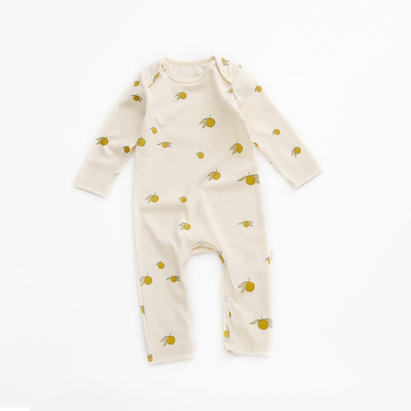 Boho Floral Print Baby Infant Romper - Just Kidding Store
