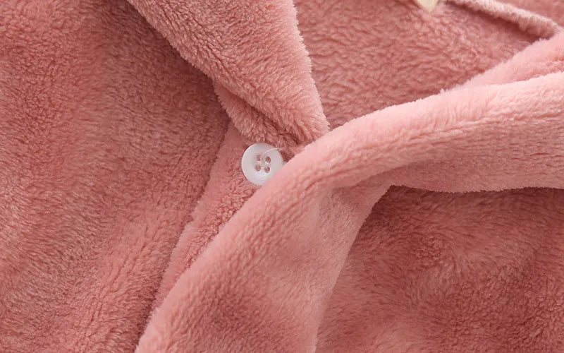 Polar Bear Flannel Robe - Just Kidding Store