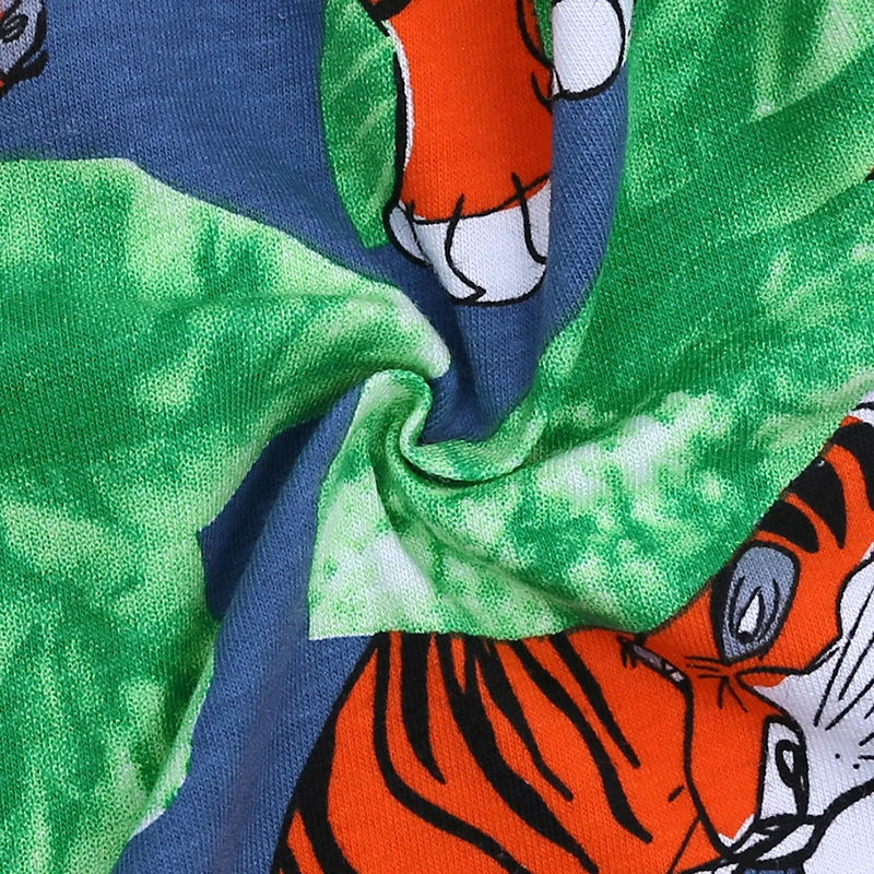 Orange Tiger Baby Infant Romper - Just Kidding Store