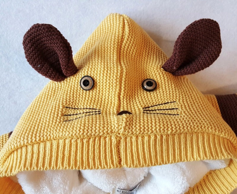 Knit Winter Sherpa Romper