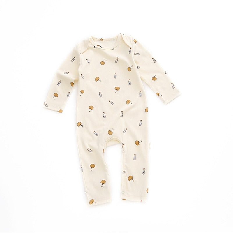 Boho Floral Print Baby Infant Romper - Just Kidding Store