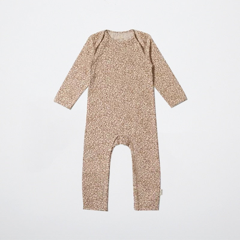 Boho Floral Print Baby Infant Romper - Just Kidding Store