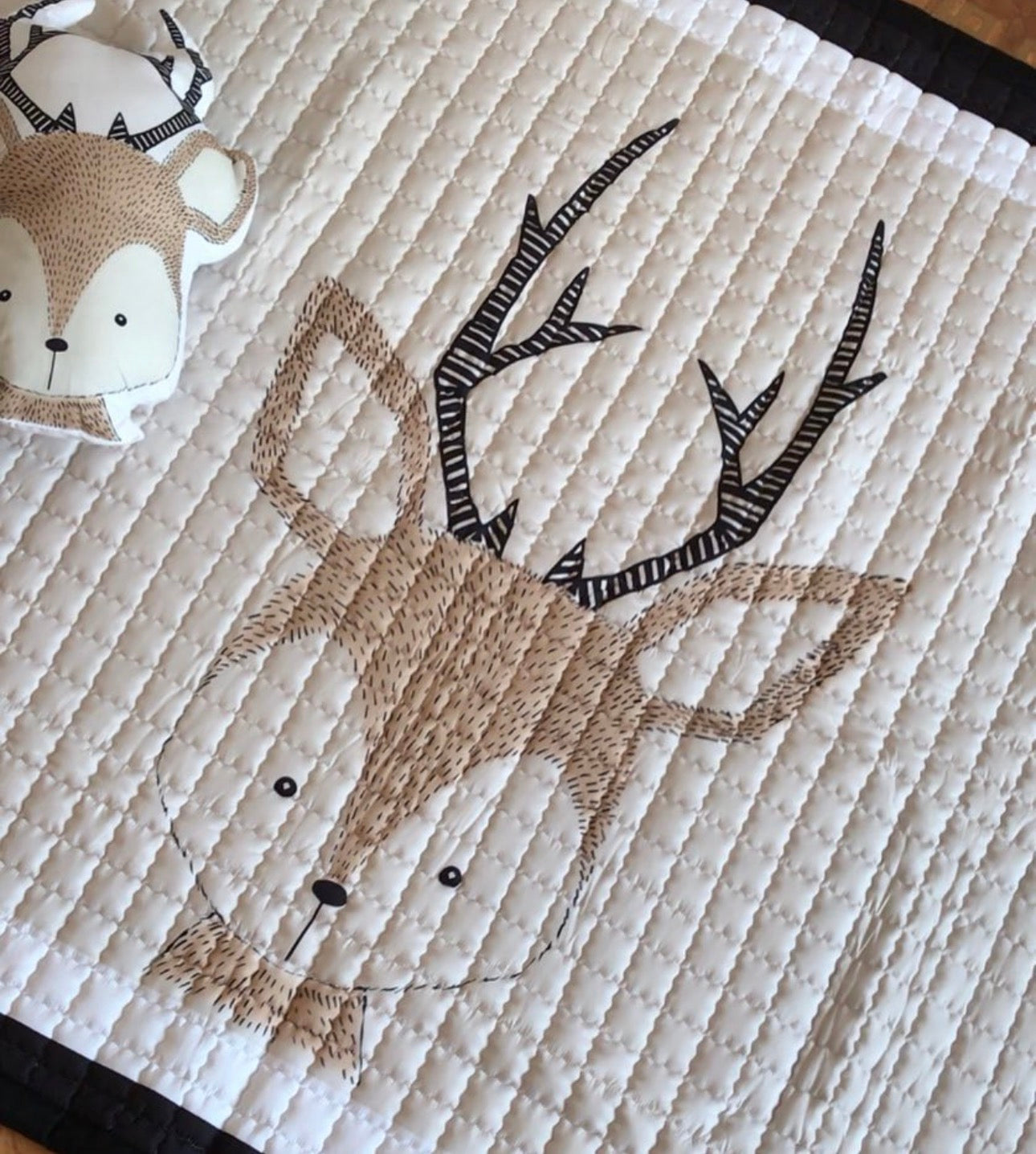 Oversized Play Mat - Quilted Anti Skid Carpet