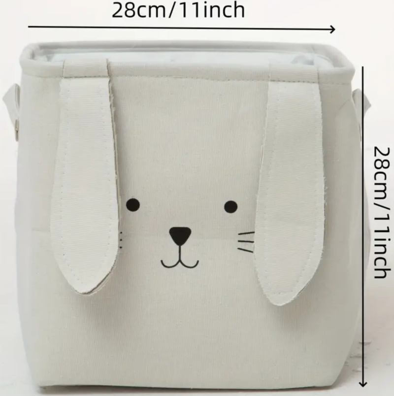 Toy Storage Basket - Folding Organizer - Just Kidding Store