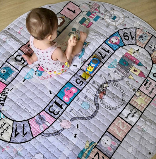 Activity Play Mat Kids Toy Storage Bag -Dreamland - Just Kidding Store