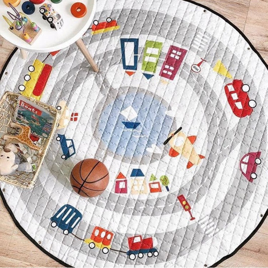 City Map Baby Kids Activity Play Mat Toy Storage - Just Kidding Store