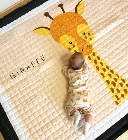 Oversized Kids Play Mat - Quilted Anti Skid Carpet - Just Kidding Store