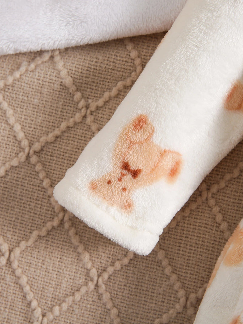 Teddy Bear Plush Hooded Robe - Just Kidding Store