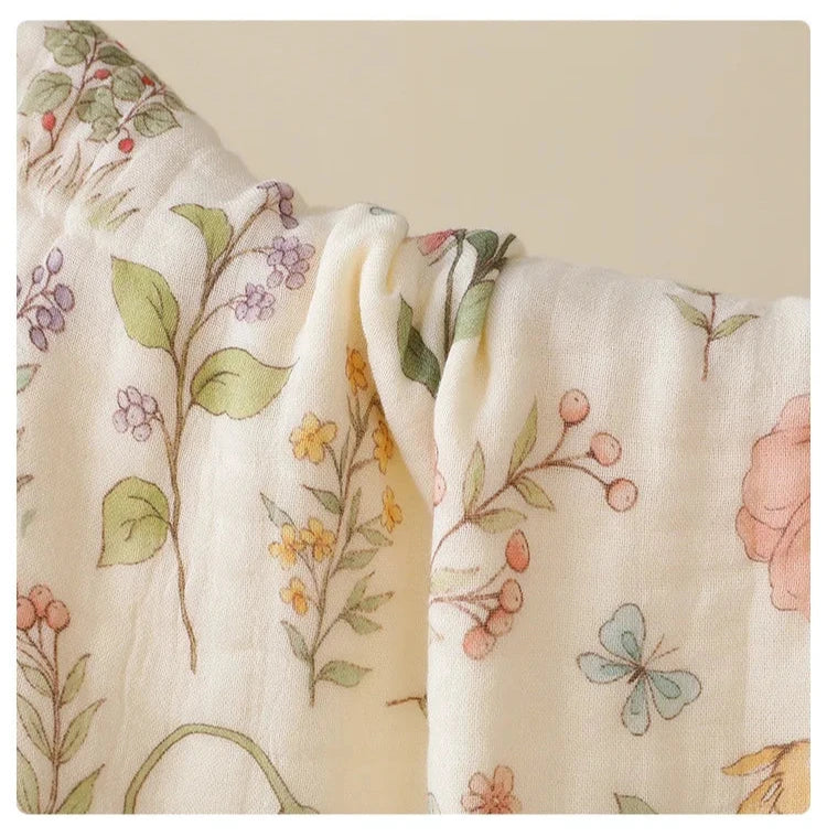 Double Layer Cotton Muslin Blanket - Just Kidding Store