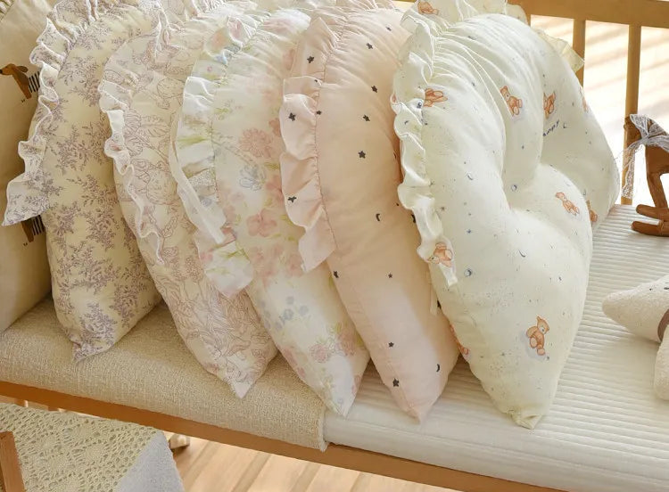 Frill Bed Bumper - Backrest Pillow - Just Kidding Store