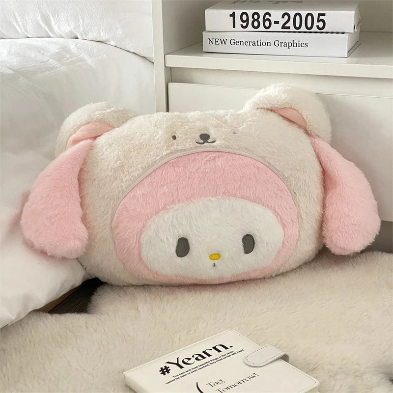 My Melody Pochacco Plush Pillow - Just Kidding Store