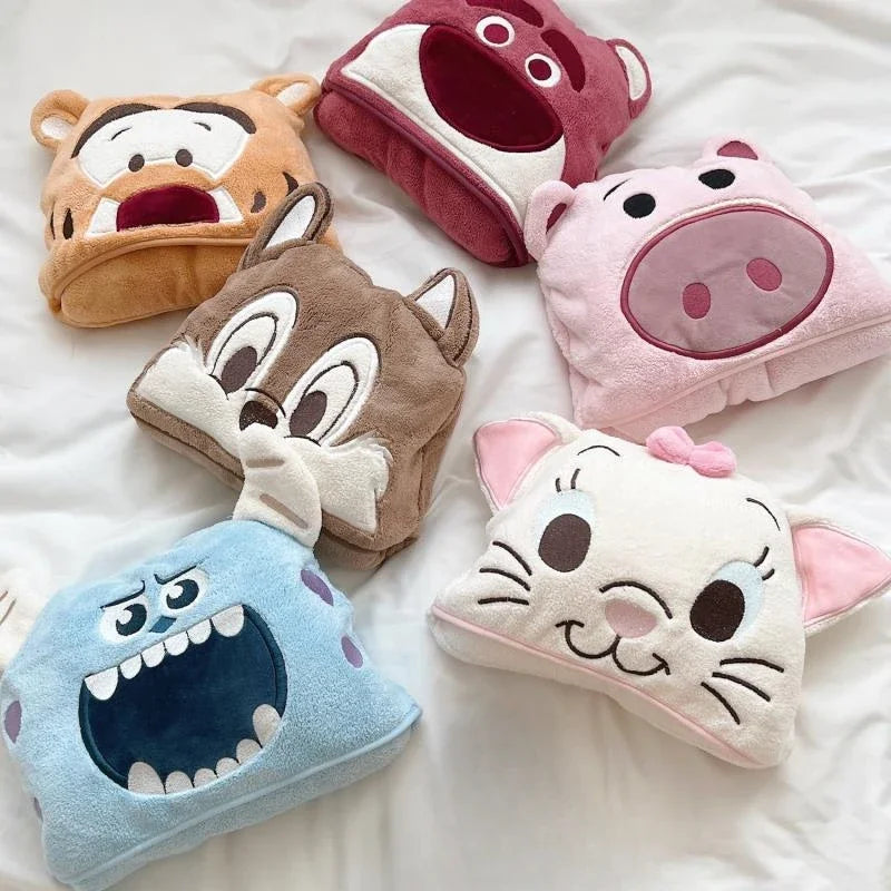 Cartoon Animals Hooded Bath Towel - Just Kidding Store