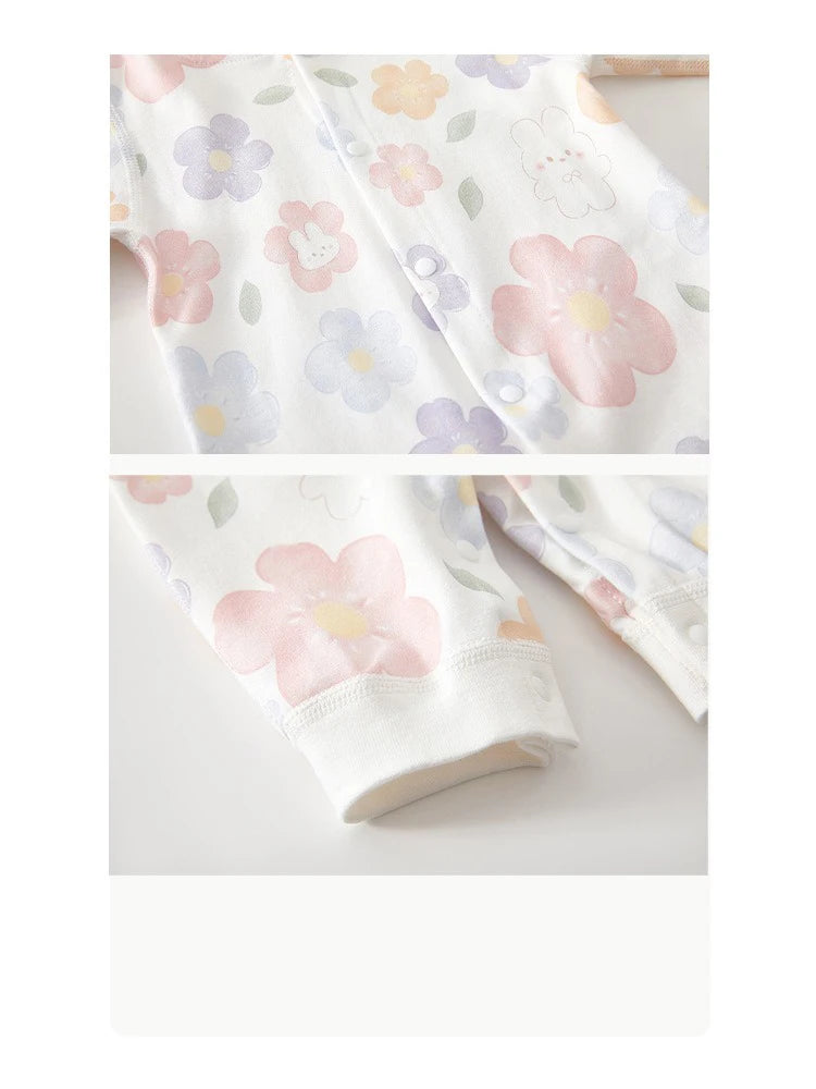 Newborn Baby Cotton Romper - Dreamy Jumpsuit - Just Kidding Store