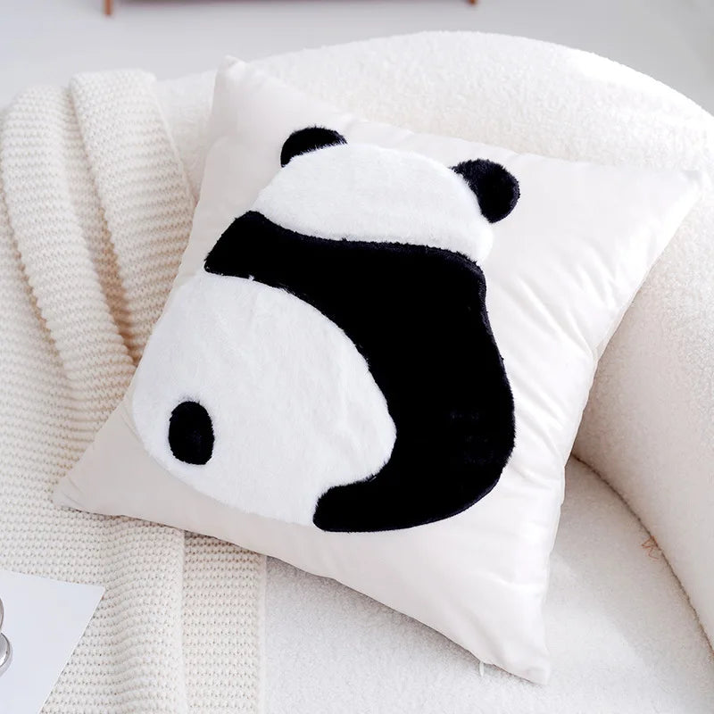 Panda Embroidered Cushion Covers - Just Kidding Store
