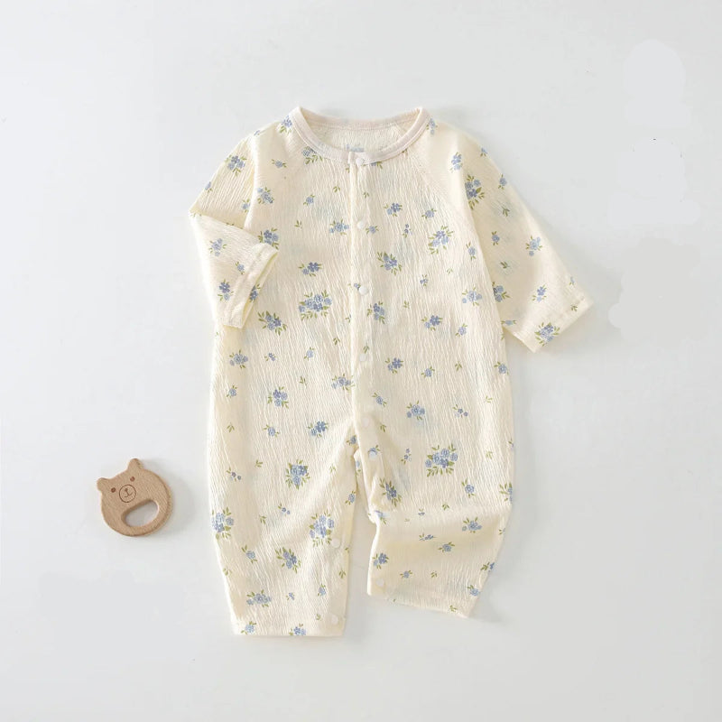 Baby Lightweight Cotton Summer Romper - Just Kidding Store