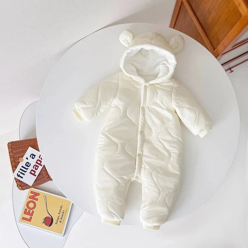 Long Sleeve Winter Baby Infant Toddler Jumpsuit - Just Kidding Store
