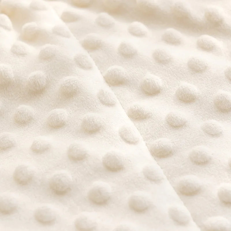 Cotton Bubble Fleece Blanket - Just Kidding Store