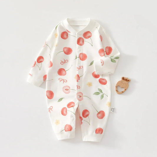 Newborn Baby Cotton Romper - Dreamy Jumpsuit - Just Kidding Store