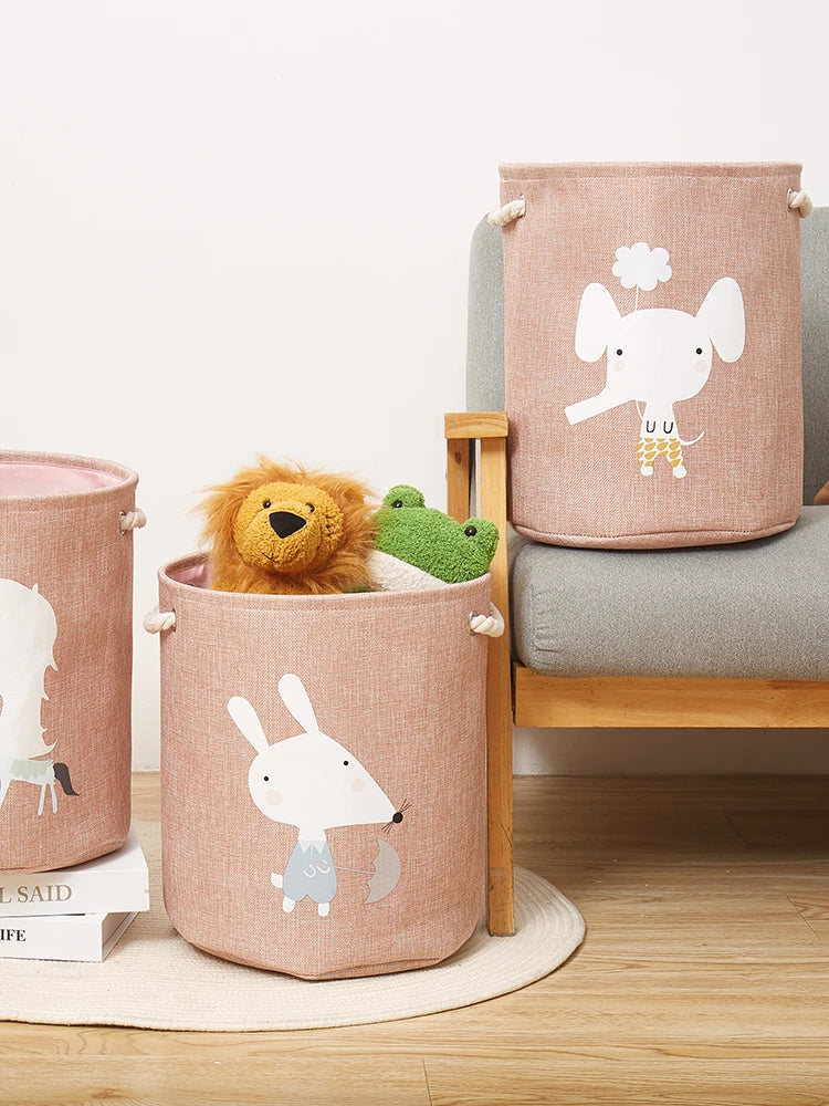 Toy Storage Basket With Handles - Just Kidding Store