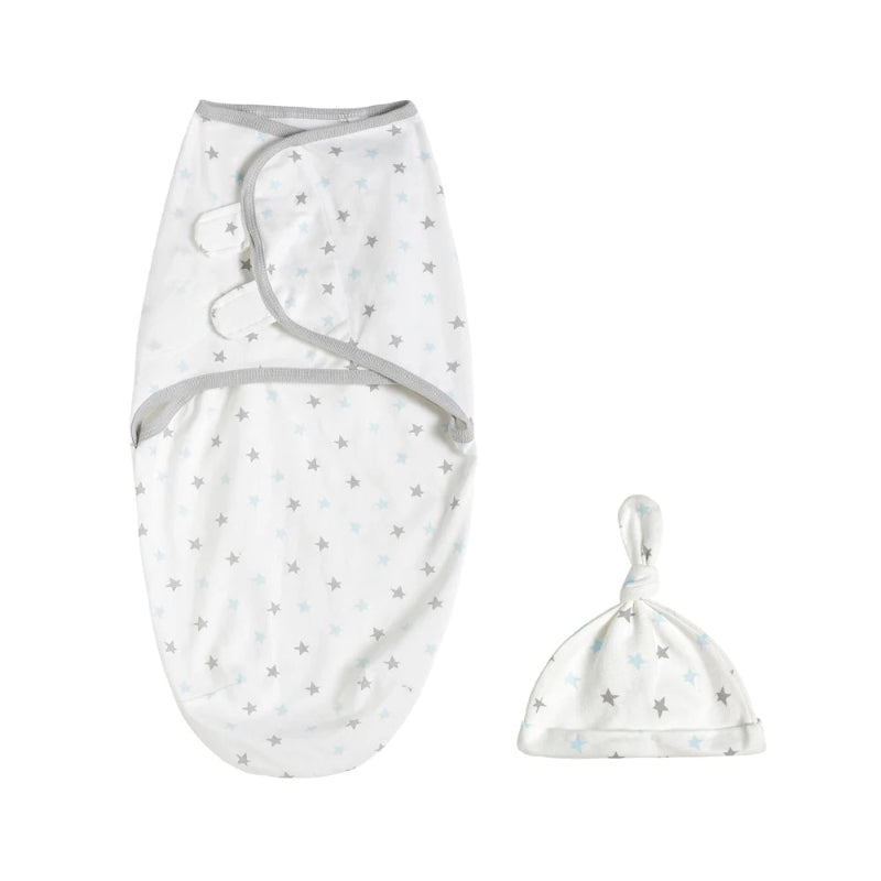 Easy Swaddle Wrap Set - Soft Baby Cocoon - Just Kidding Store