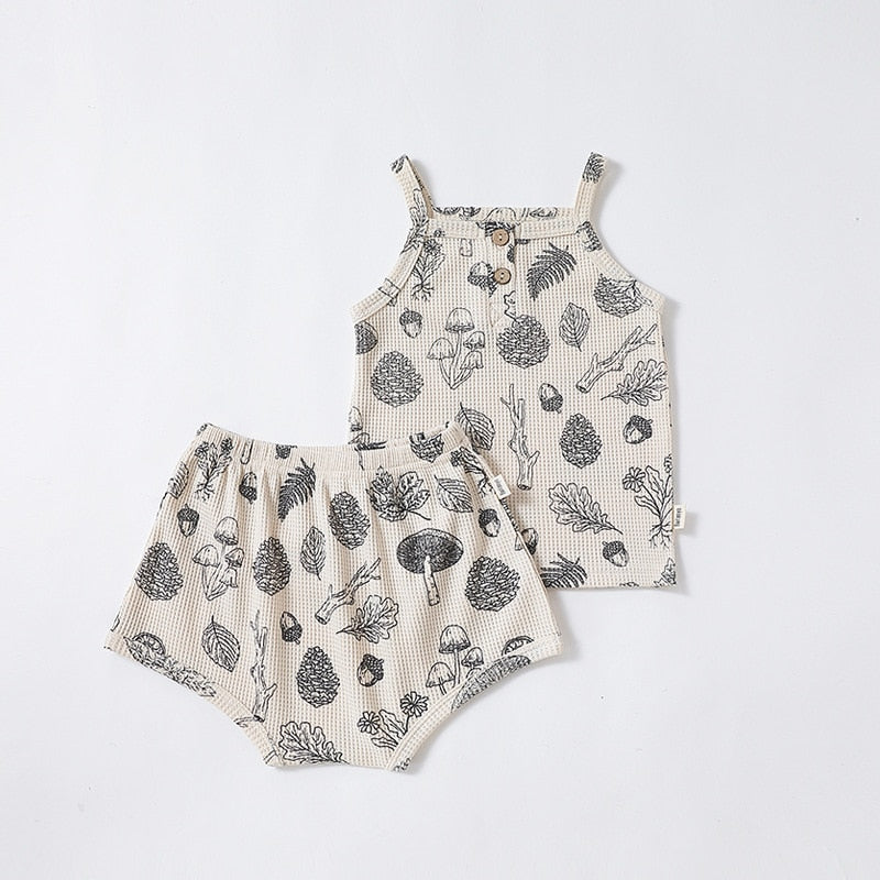 Boho Vibes Summer Baby Infant Childrens Set - Just Kidding Store