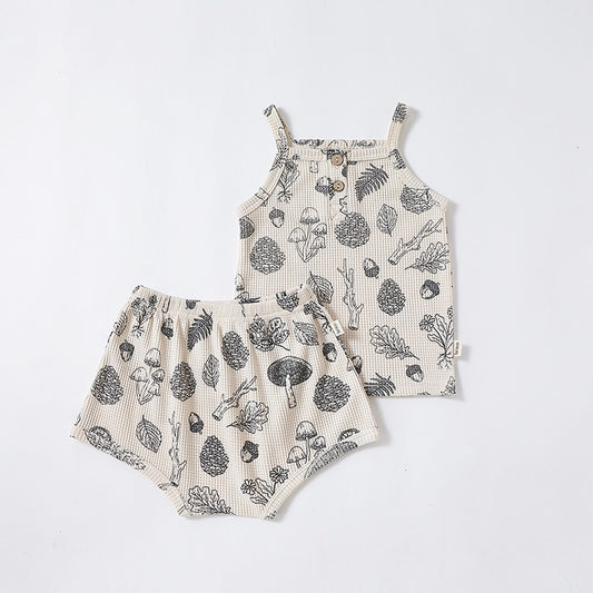 Boho Vibes Summer Baby Infant Childrens Set - Just Kidding Store