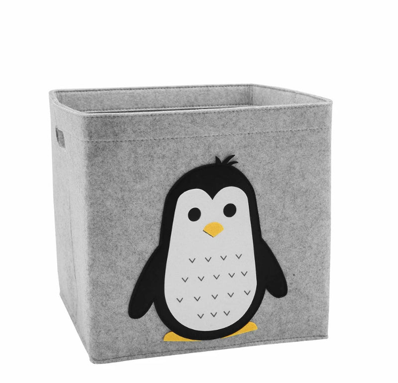 Felt Storage Box - Cube Toys Organizer - Just Kidding Store