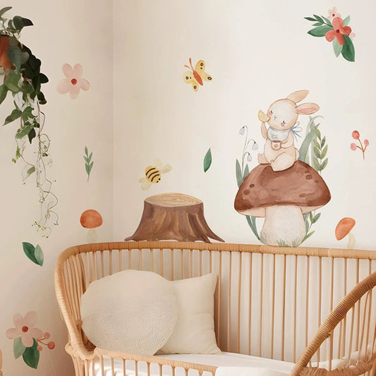Whimsical Woodland Wall Stickers - Just Kidding Store