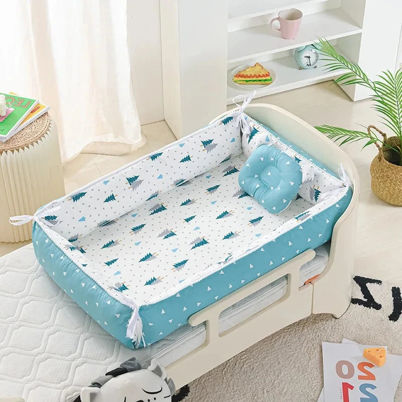 Baby Nest - Portable High Border Infant Crib - Just Kidding Store