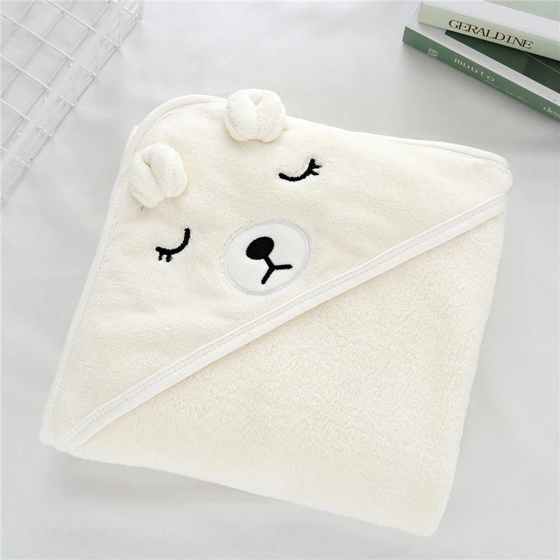 Cartoon Animal Hooded Towel - Wrap Blanket - Just Kidding Store