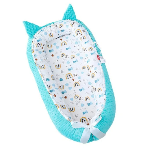 Cozy Nest – Soft Newborn Lounger - Just Kidding Store