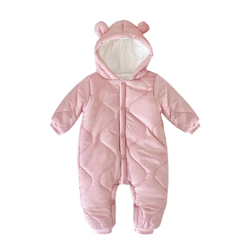 Long Sleeve Winter Baby Infant Toddler Jumpsuit - Just Kidding Store