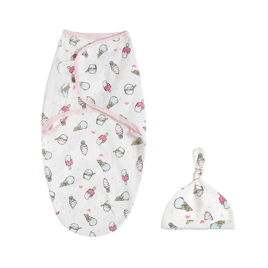 Easy Swaddle Wrap Set - Soft Baby Cocoon - Just Kidding Store