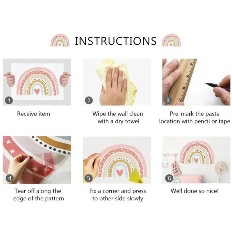 Moon Fox Wall Decal - Just Kidding Store