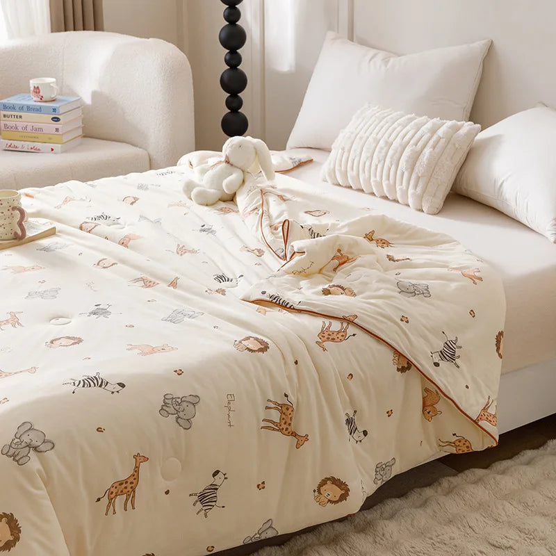 A-Class Cotton Soybean Fiber Bed Quilt - Just Kidding Store