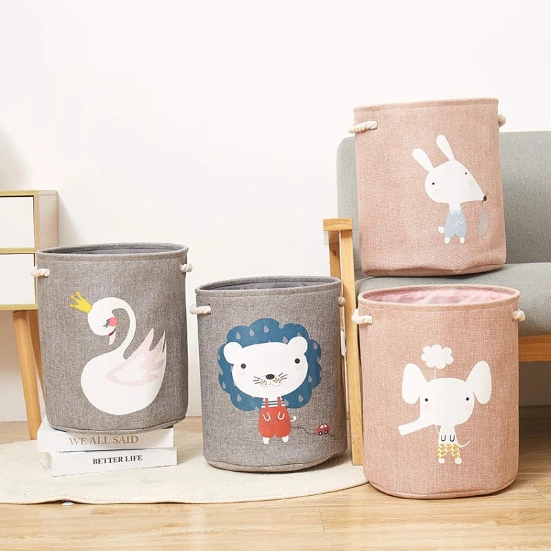 Toy Storage Basket With Handles - Just Kidding Store