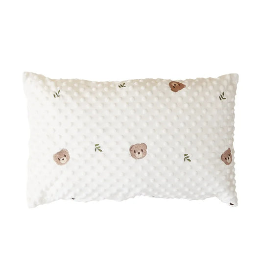 Embroidered Bear Pillowcase - Just Kidding Store