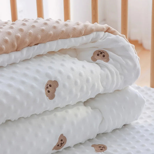 Little Dreams Embroidered Nursery Children Bed Quilts - Just Kidding Store