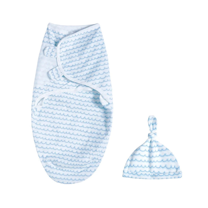 Easy Swaddle Wrap Set - Soft Baby Cocoon - Just Kidding Store