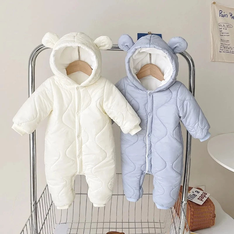 Long Sleeve Winter Baby Infant Toddler Jumpsuit - Just Kidding Store