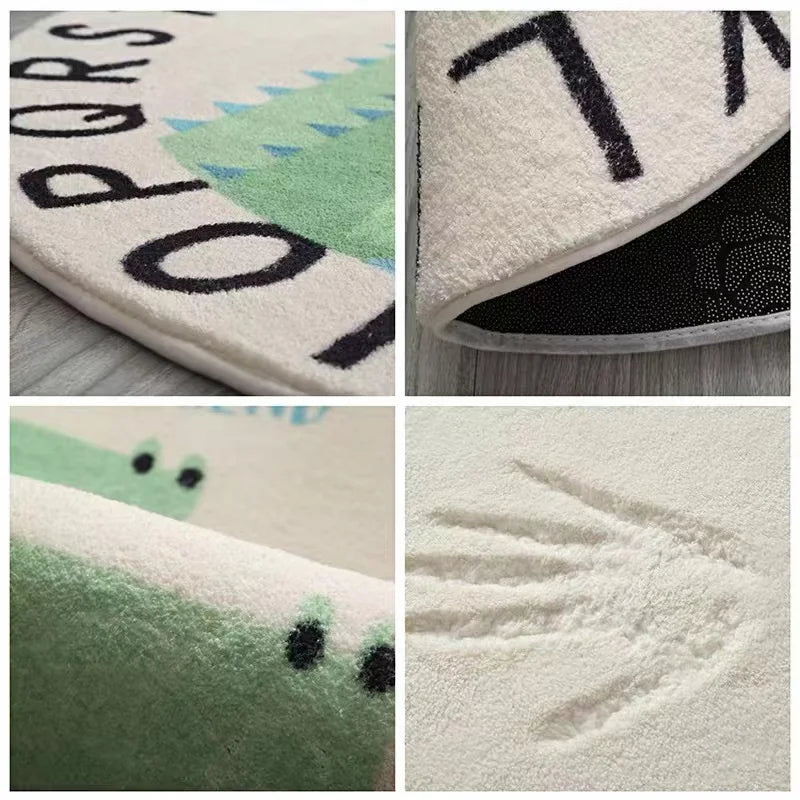 White Bunny Non-Slip Rug - Just Kidding Store