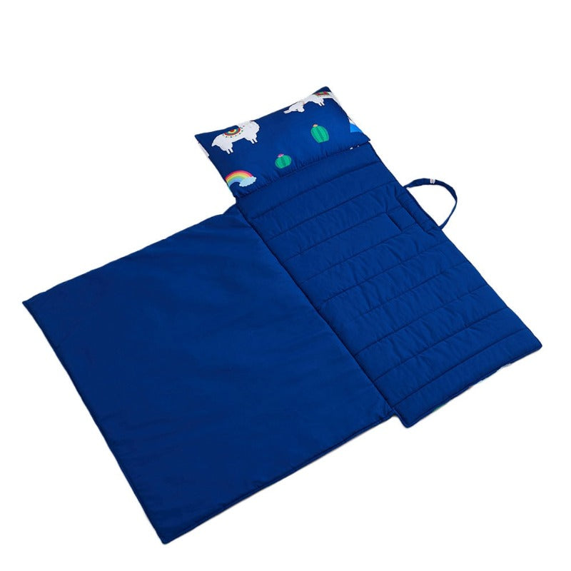 Nap Mat With Removable Pillow - Carry Sleeping Bag - Just Kidding Store