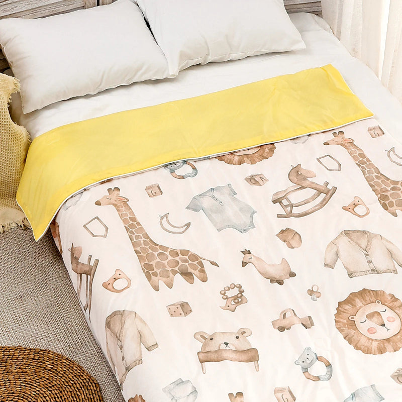 All Seasons Double Sided Padded Quilt - Just Kidding Store