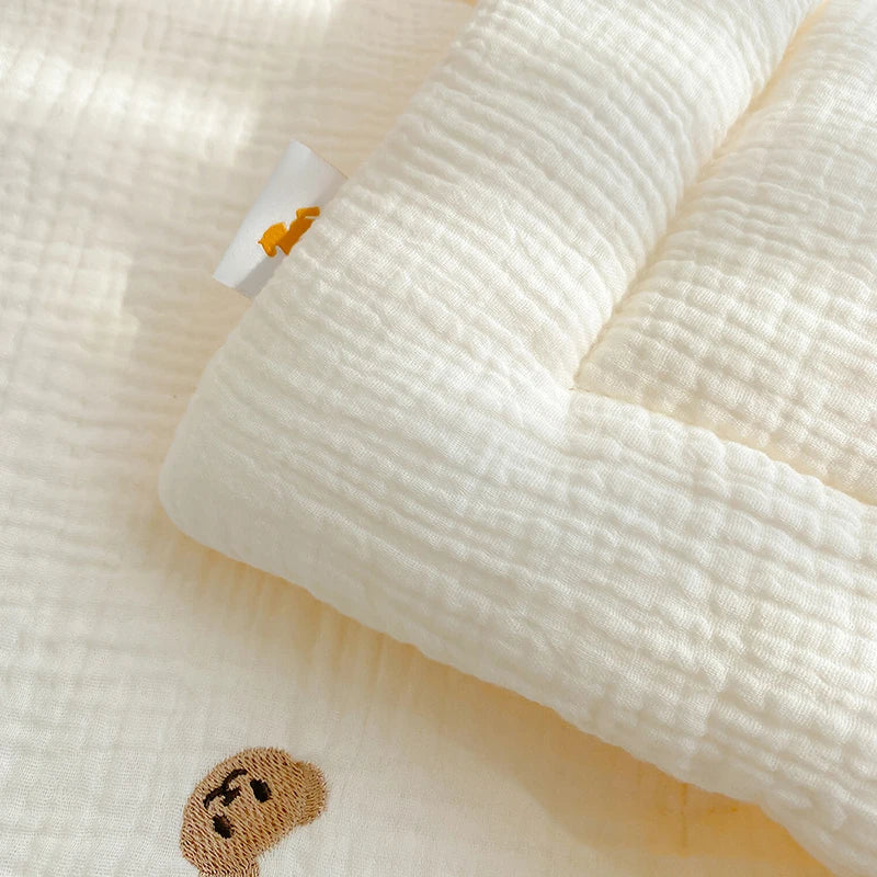 Winter Thick Muslin Cotton Bed Cover - Just Kidding Store