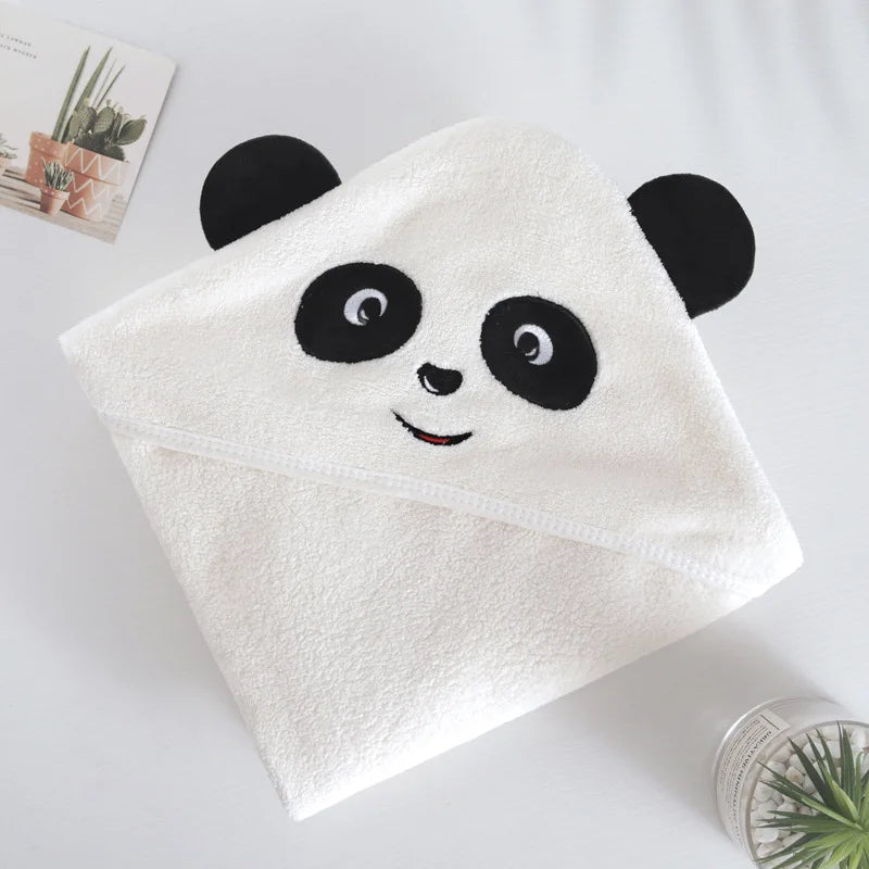 Cartoon Animal Hooded Towel - Wrap Blanket - Just Kidding Store